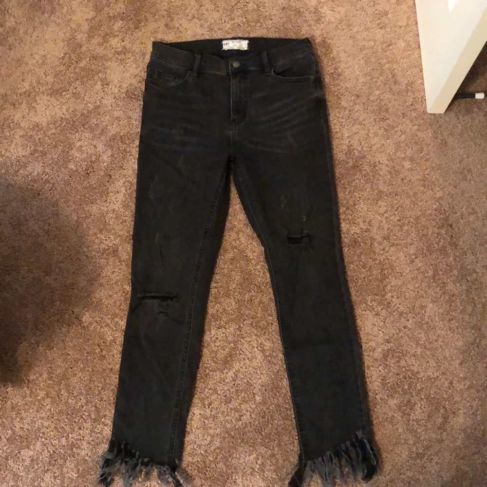 Black light washed jeans from Free People
